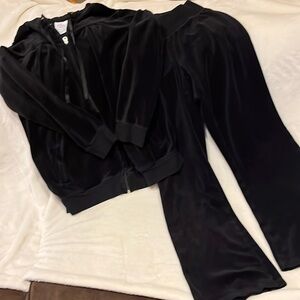 Velour Maternity Jogging Suit